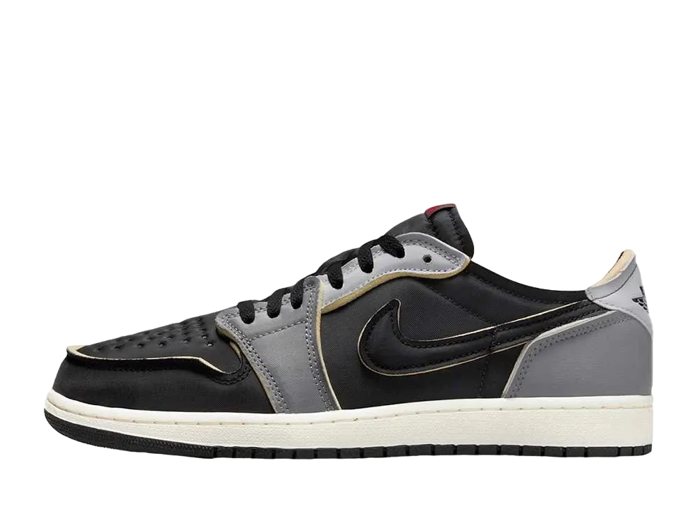 Nike Air Jordan 1 Low OG EX "Black and Smoke Grey"