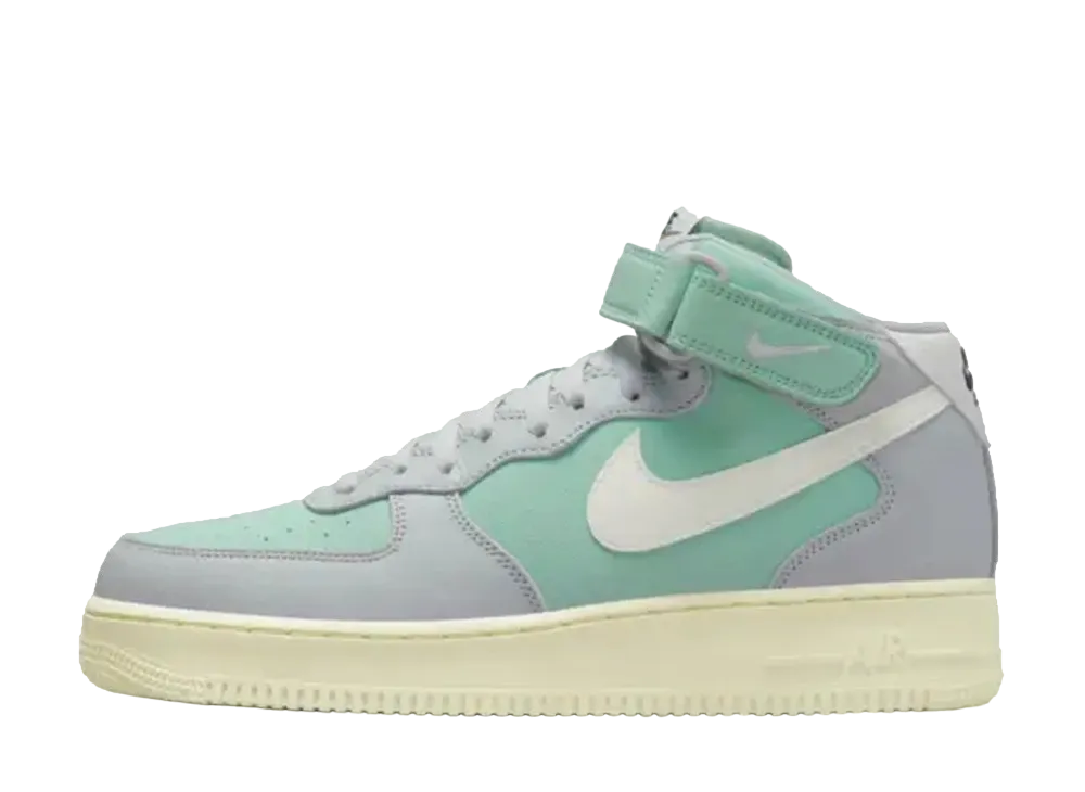 Nike Air Force 1 Mid '07 "Grey Fog and Enamel Green"