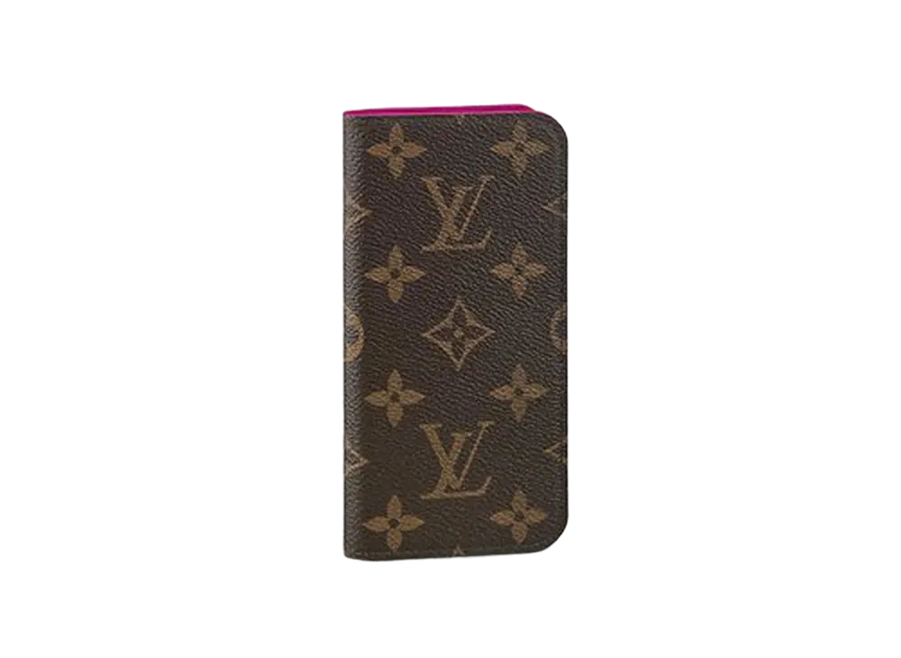 Louis Vuitton Monogram iPhone 7 / 8 Folio "Rose"