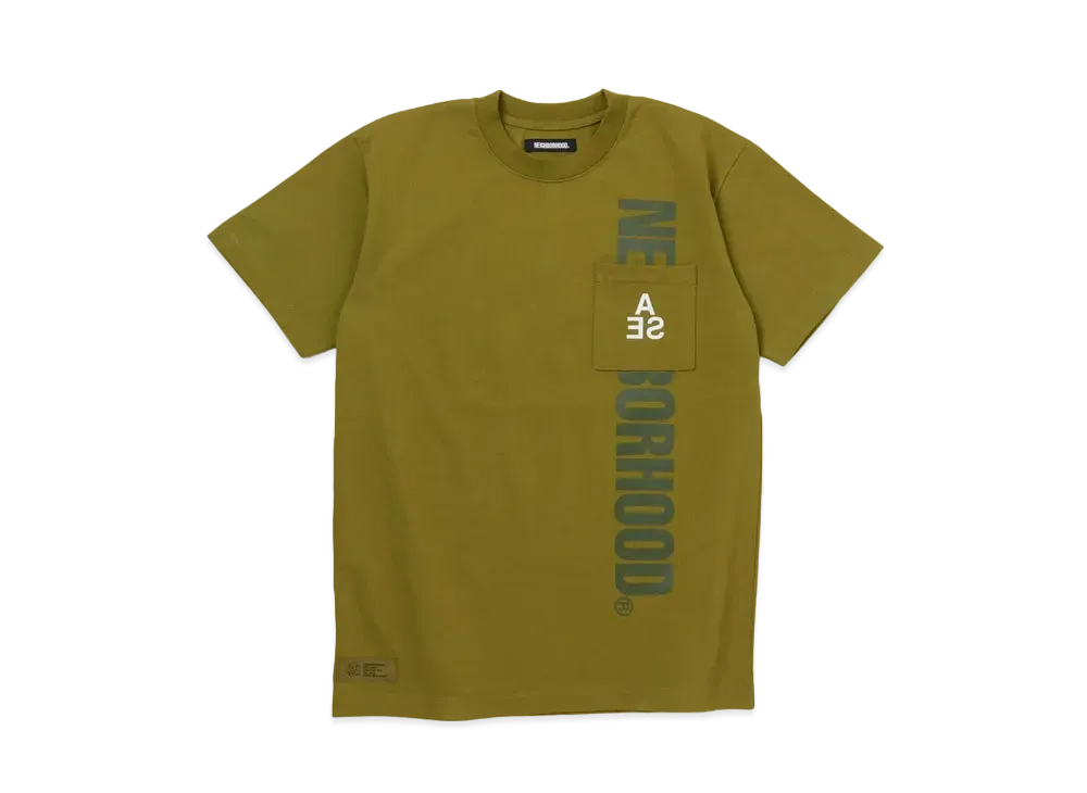 NEIGHBORHOOD NHWDS-4 / C-TEE . SS "Olive Drab"