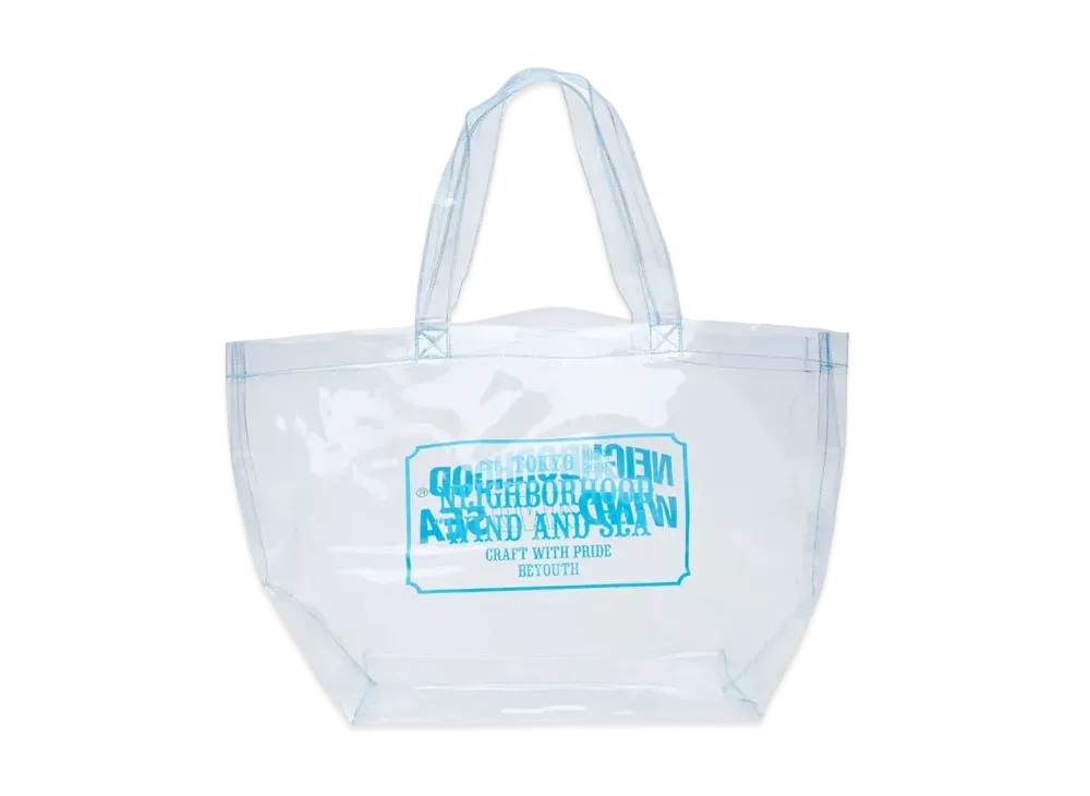 NEIGHBORHOOD NHWDS / P-BEACH BAG "Clear"