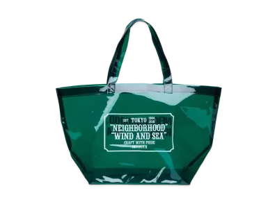 NEIGHBORHOOD NHWDS / P-BEACH BAG "Green"