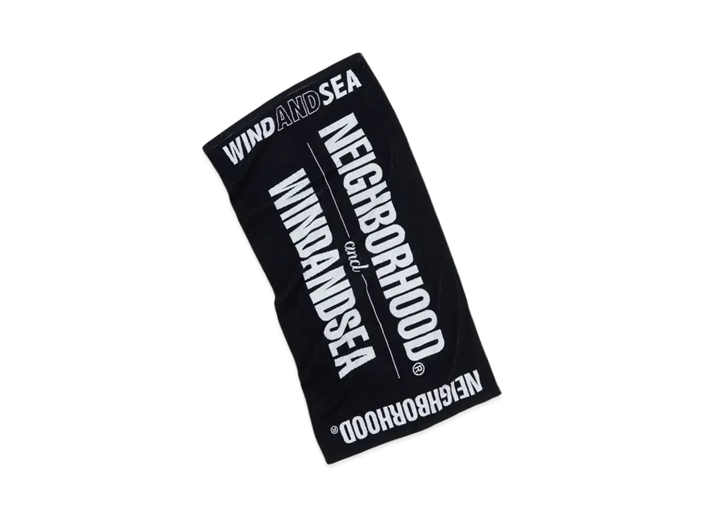 NEIGHBORHOOD NHWDS / C-BATH TOWEL "Black"
