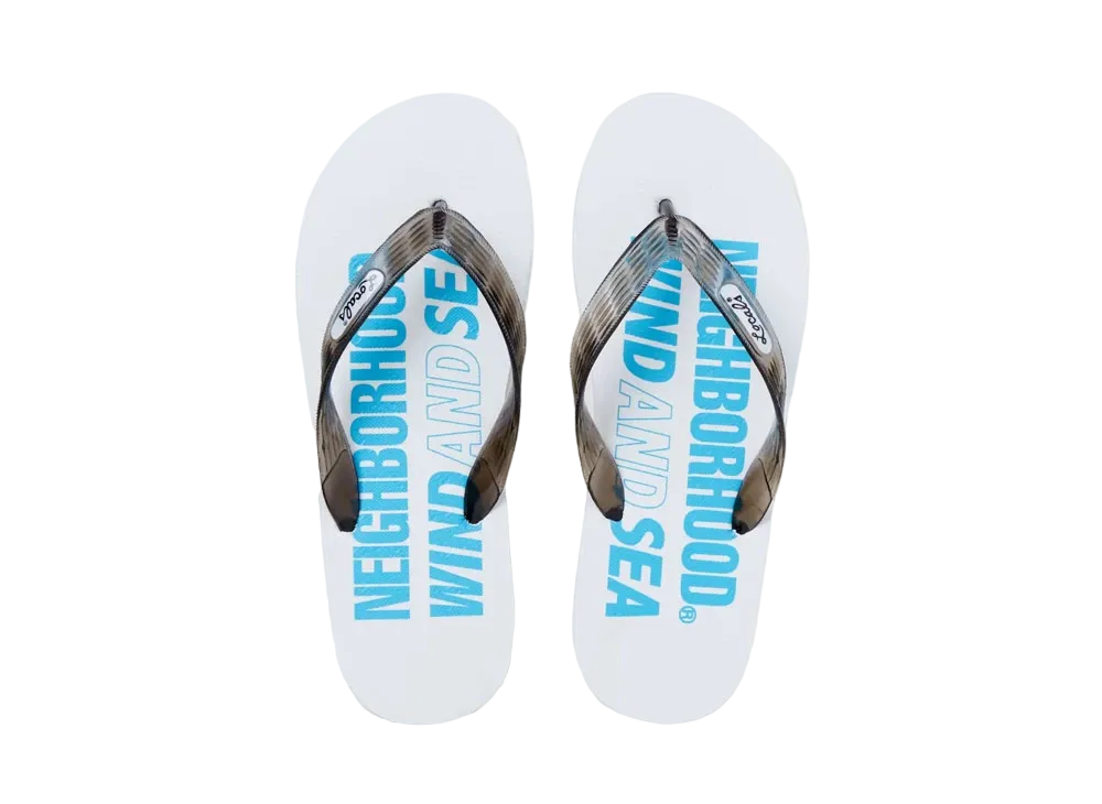 NEIGHBORHOOD NHWDS / SR-BEACH SANDAL "White"