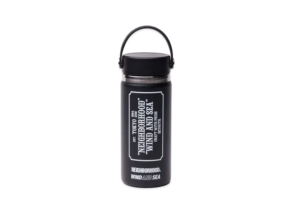 NEIGHBORHOOD NHWDS / SS-DRINK BOTTLE "Black"
