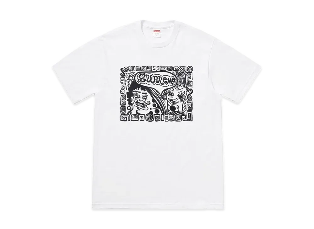Supreme Faces Tee "White"