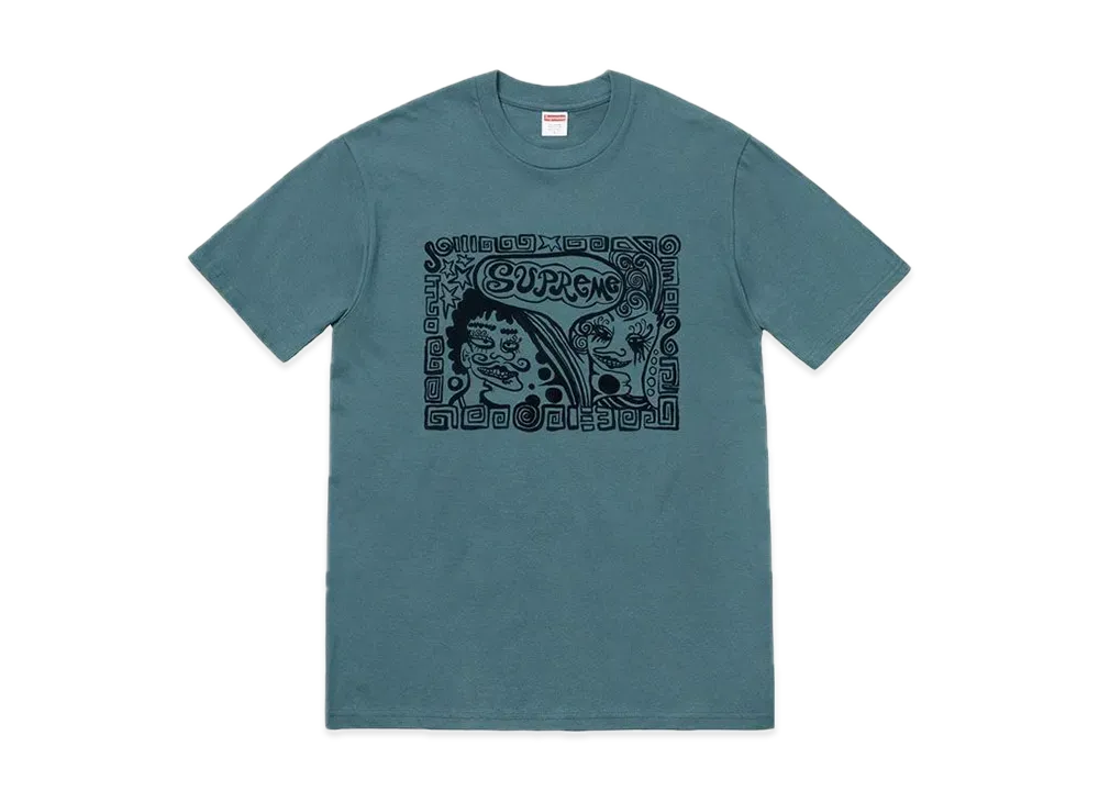 Supreme Faces Tee "Slate"