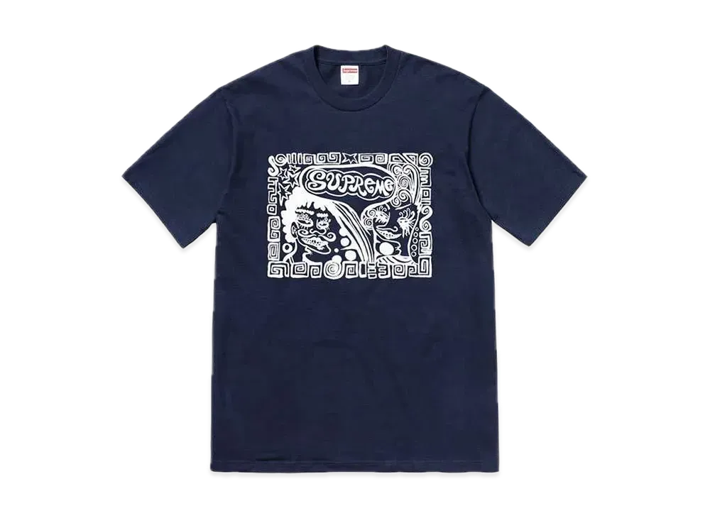 Supreme Faces Tee "Navy"