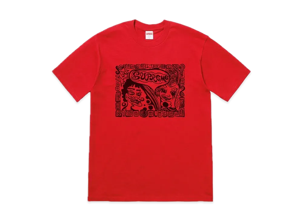 Supreme Faces Tee "Red"