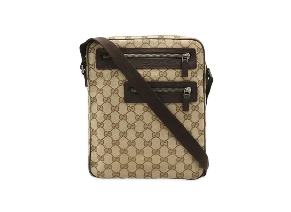 グッチ GGキャンバス ショルダーバッグ "ベージュ" 92551