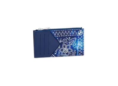 Louis Vuitton Coin Card Holder "Blue"