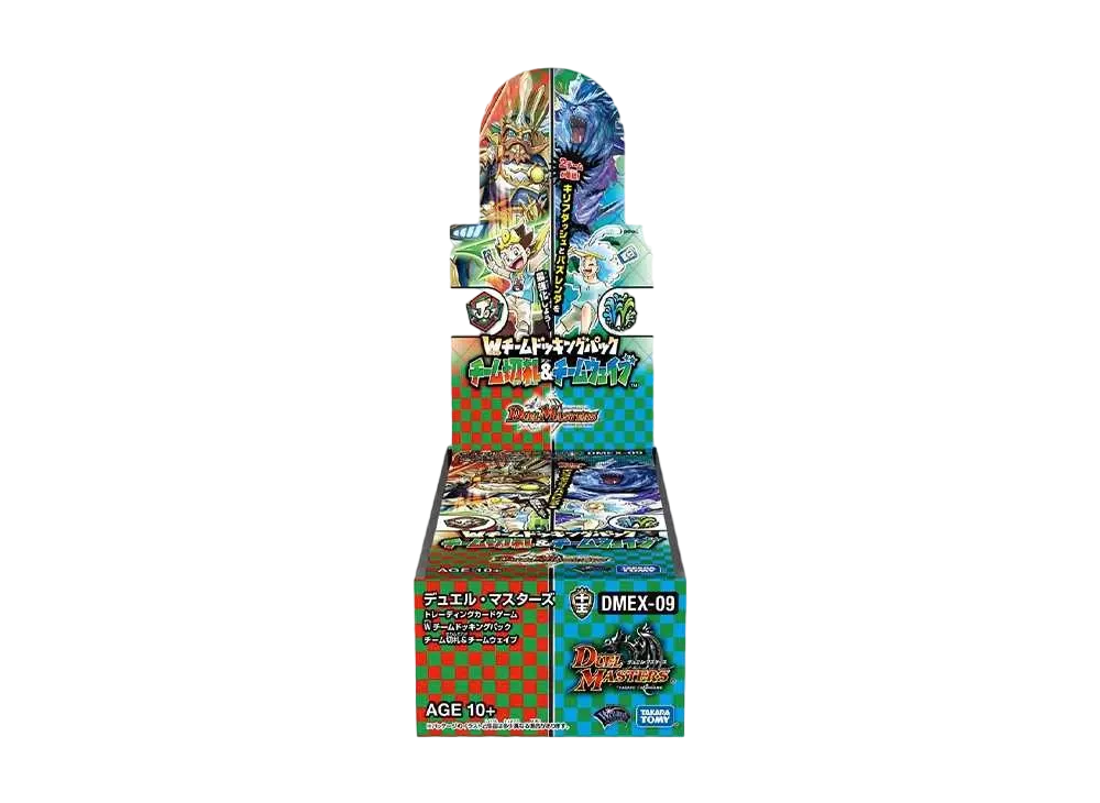 デュエルマスターズ TCG Wチームドッキングパック「チーム切札&チームウェイブ」 ボックス