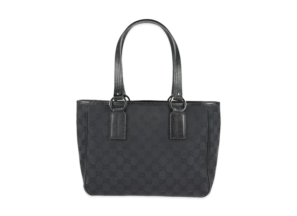 GUCCI GG Canvas Tote Bag "Black"