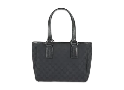 GUCCI GG Canvas Tote Bag "Black"