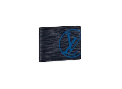 Louis Vuitton Epi Portefeuille Multiple "Blue Marine"