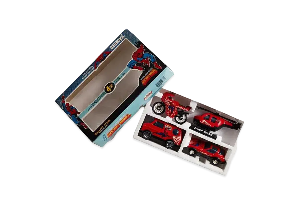 Kith Secret Wars Amazing Spider-Man 4 Vehicle Set "Multi"