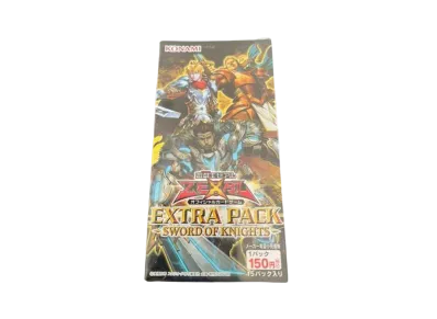遊戯王ゼアル OCG エクストラ パック ソード・オブ・ナイツ ボックス