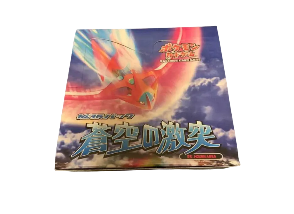 clash of the blue sky booster box Japanese Pokmon EX Deoxys Pack Sealed Vintage 1st Edition 2004 Hikaru V/VMAX cards Clash of the Blue Sky