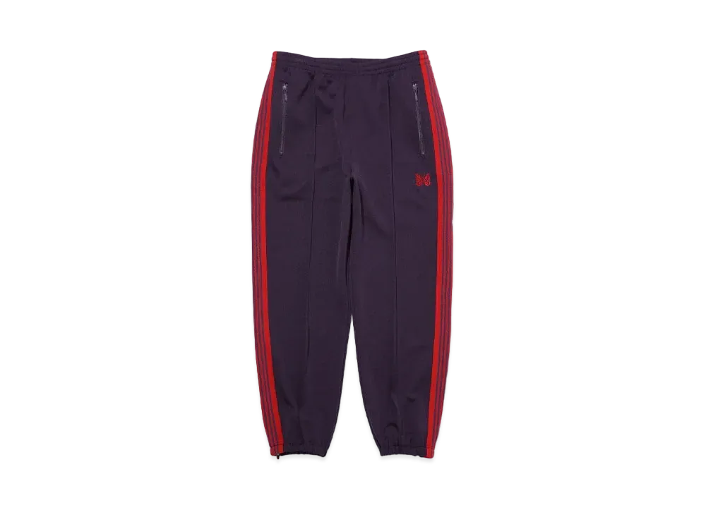 Needles ZIPPED TRACK PANT - POLY SMOOTH "Red"