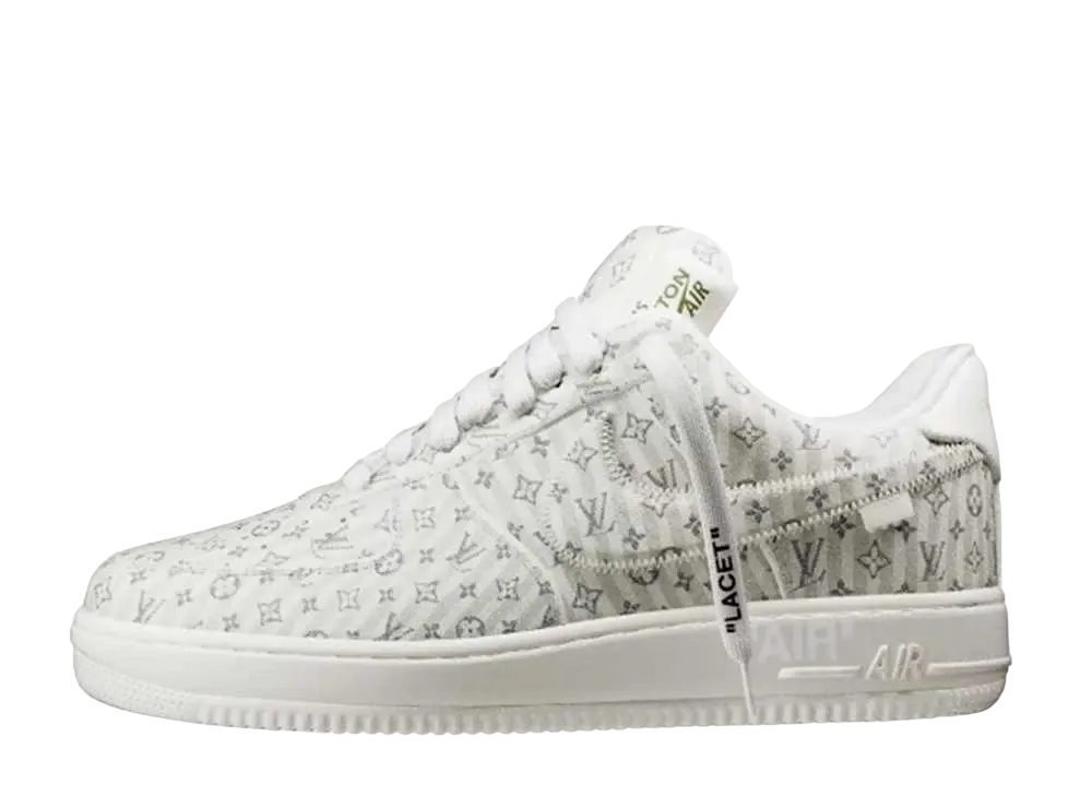 Louis Vuitton × Nike Air Force 1 Low by Virgil Abloh "Sail/White"