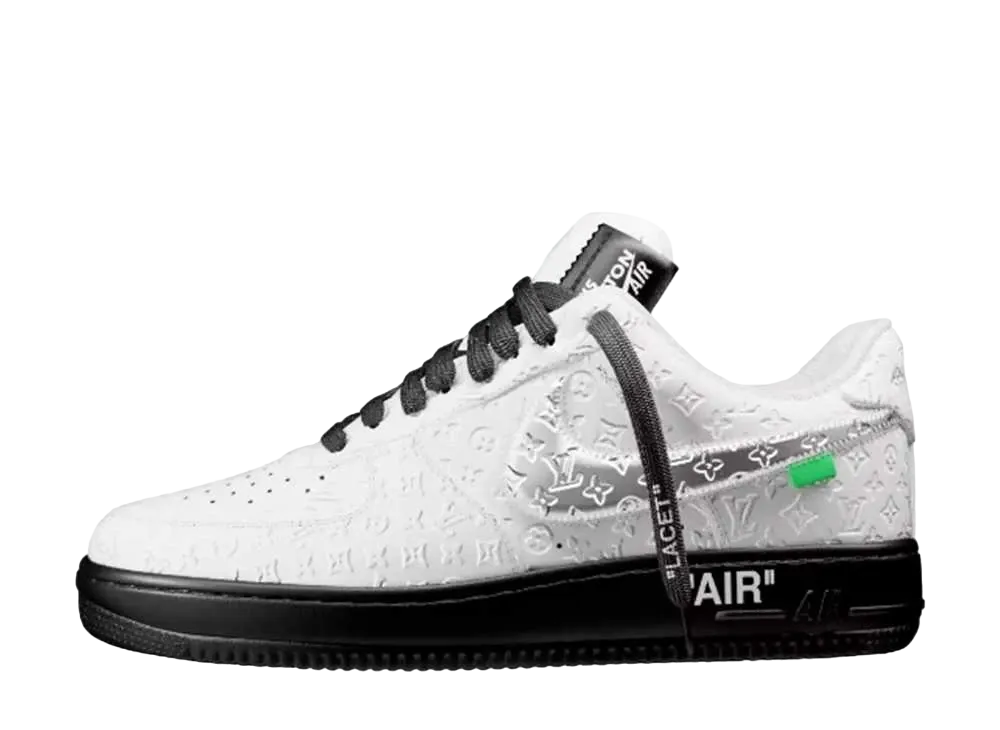 Louis Vuitton × Nike Air Force 1 Low by Virgil Abloh "White/Black"
