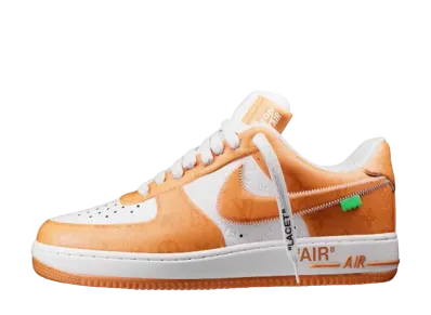 Louis Vuitton × Nike Air Force 1 Low by Virgil Abloh "White/Orange"