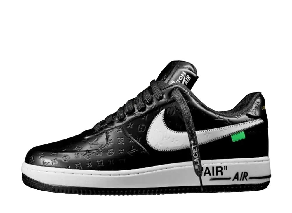Louis Vuitton × Nike Air Force 1 Low by Virgil Abloh "Black/White"