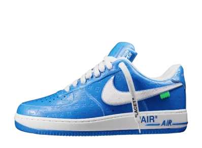 Louis Vuitton × Nike Air Force 1 Low by Virgil Abloh "University Blue/White"