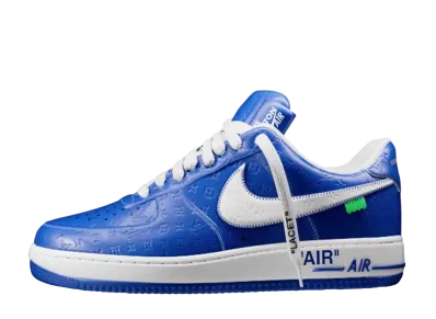 Louis Vuitton × Nike Air Force 1 Low by Virgil Abloh "Blue/White"