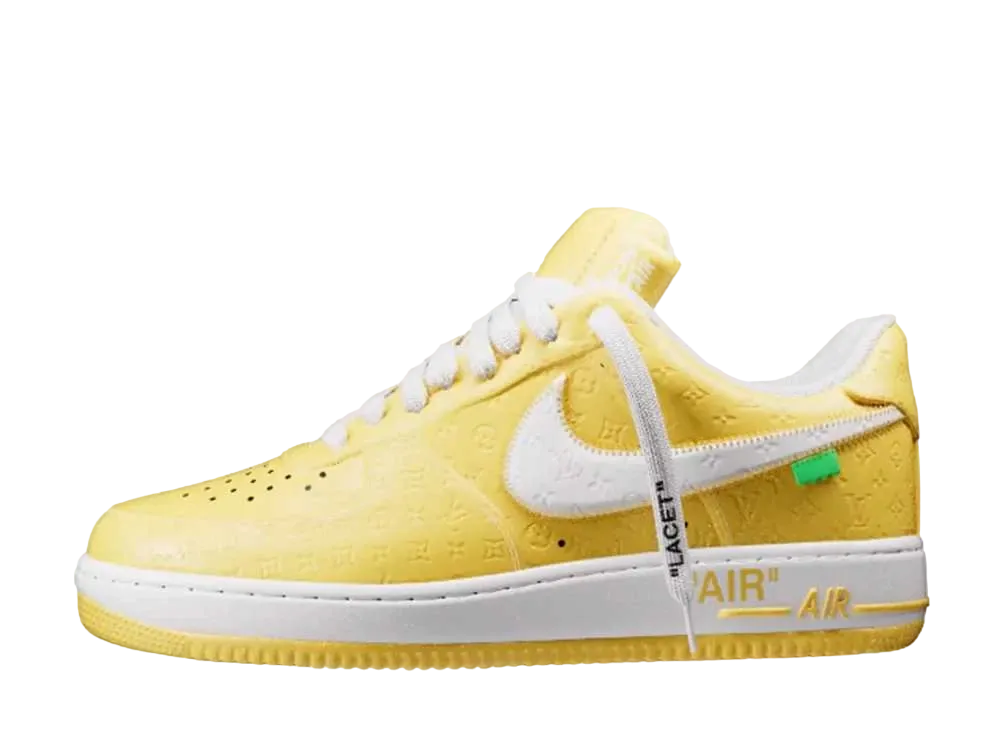 Louis Vuitton × Nike Air Force 1 Low by Virgil Abloh "Yellow/White"