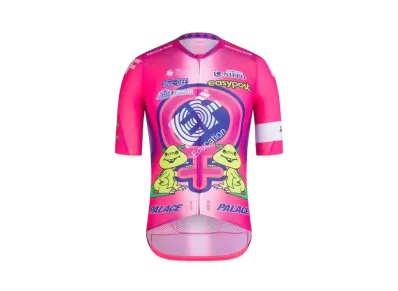 PALACE RAPHA EF EDUCATION FIRST PRO TEAM AERO JERSEY "Pink"