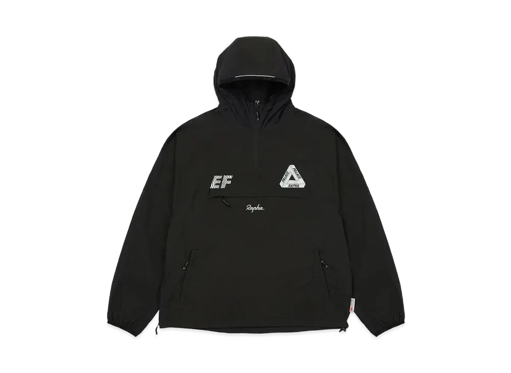 PALACE RAPHA EF EDUCATION FIRST PULLOVER JACKET "Black"