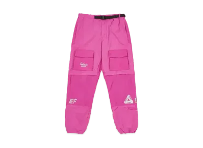 PALACE RAPHA EF EDUCATION FIRST TECH ZIP-OFF TROUSERS "Pink"
