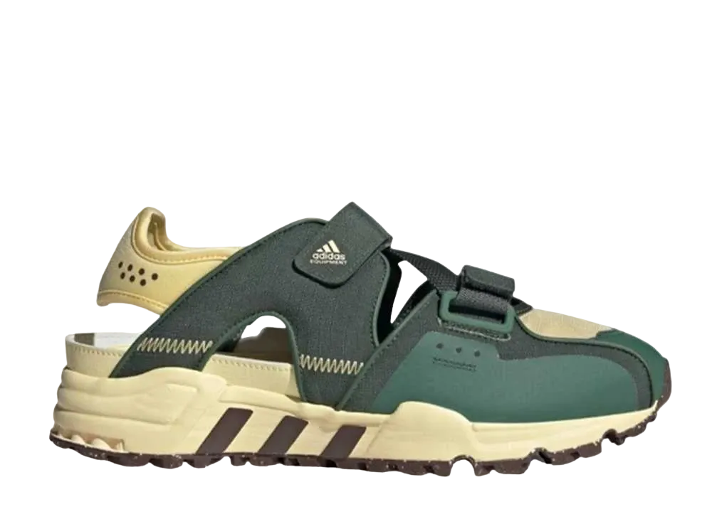 アディダス EQT93 SNDL プラント アンド グロー "グリーン オキサイド/ブラウン/イージー イエロー"