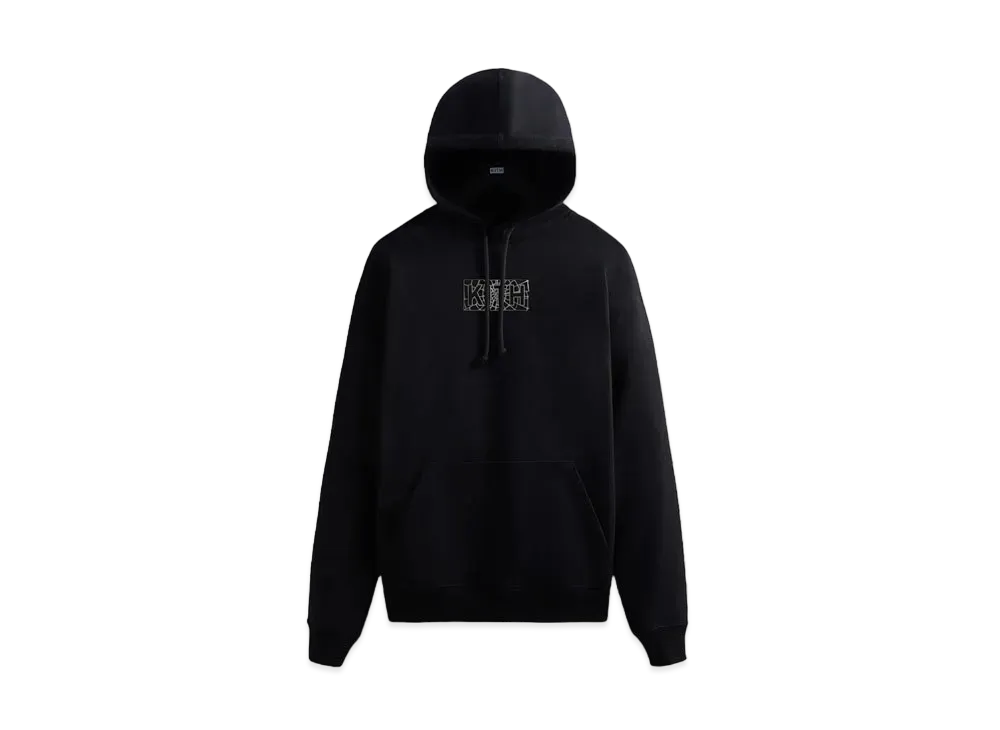 Marvel x Kith Spider-Man Web Logo Hoodie "Black"
