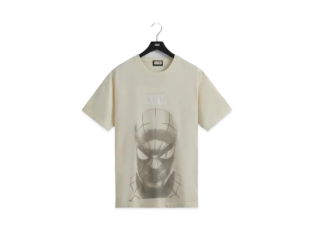 Marvel x Kith Spider-Man Vigilante Vintage Tee "Sandrift"
