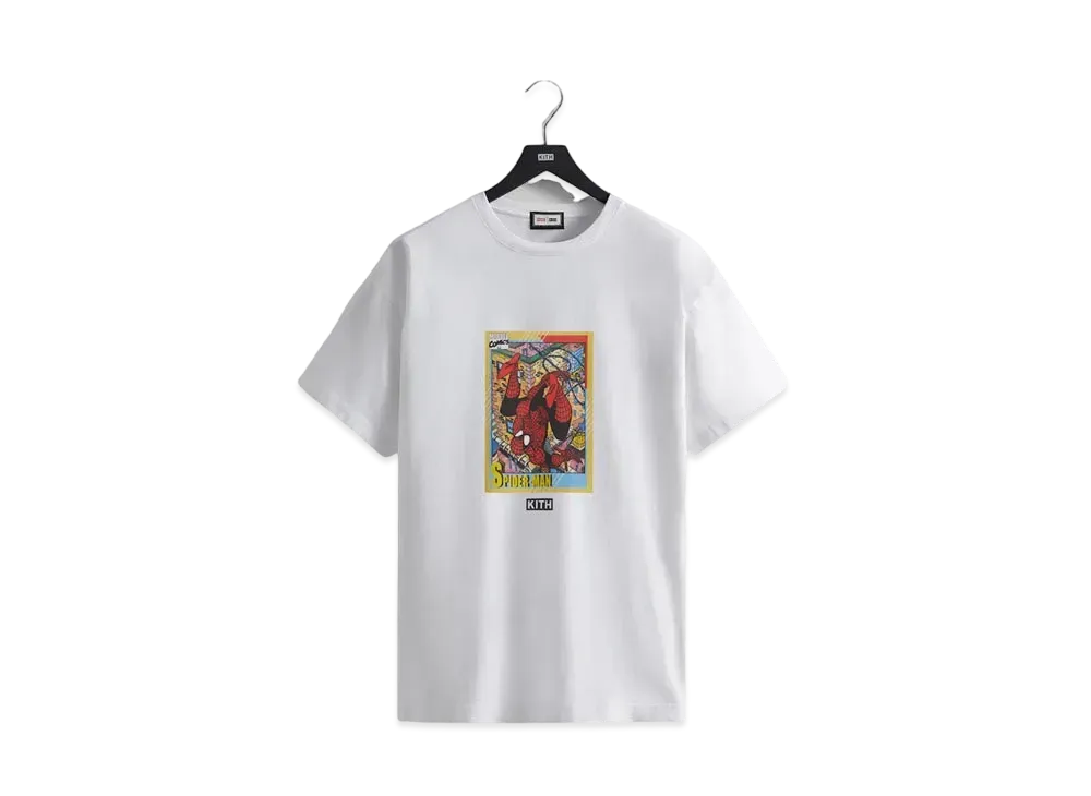 Marvel x Kith Spider-Man Hero Vintage Tee "White"