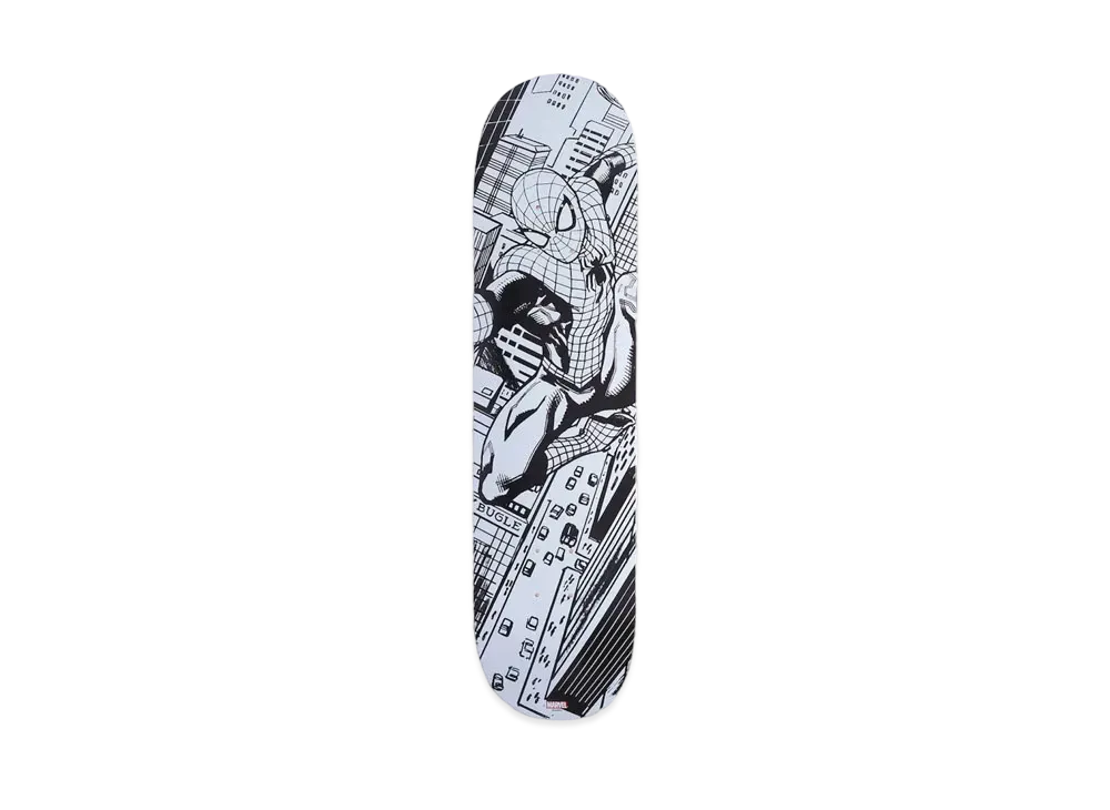 Marvel x Kith Spider-Man City Scene Skateboard Deck "Multi"