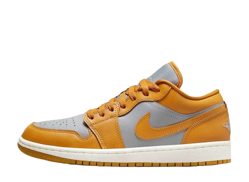 ナイキ ウィメンズ エアジョーダン1 ロー "セメント グレー/セイル/チャツネ"