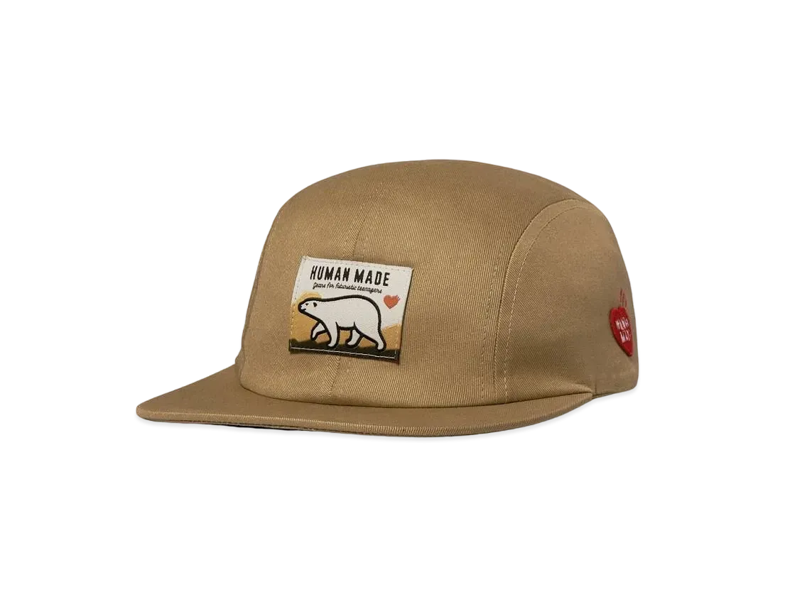 HUMAN MADE 4PANEL TWILL CAP "Beige"