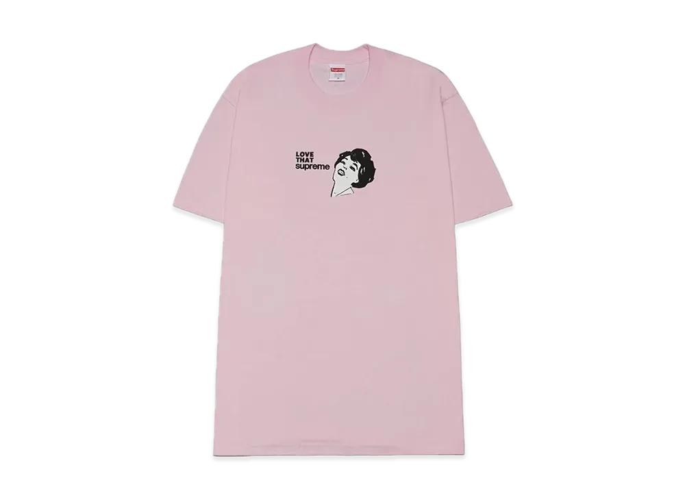 Supreme Love That Tee "Light Pink
"