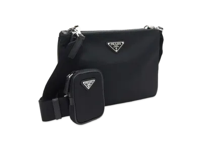 PRADA Re-Nylon Shoulder Bag "Black"