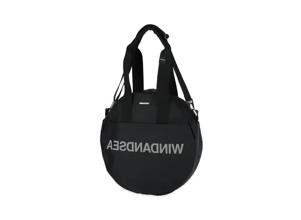 WIND AND SEA X-PAC X WDS ROUND SHOULDER BAG "Black"