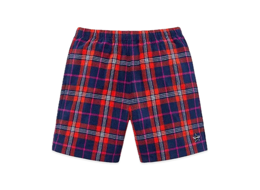 パンツ Supreme Plaid Velour Short Navy 19SS Supreme Plaid Velour Short Navy 19SS | Shop at Mercari from