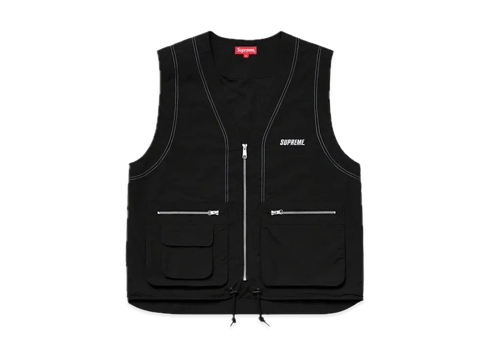 Supreme Nylon Cargo Vest "Black"