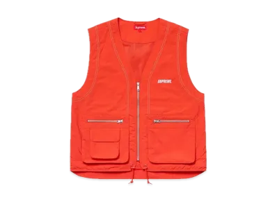 Supreme Nylon Cargo Vest "Dark Orange"