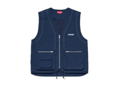 Supreme Nylon Cargo Vest "Dark Blue"