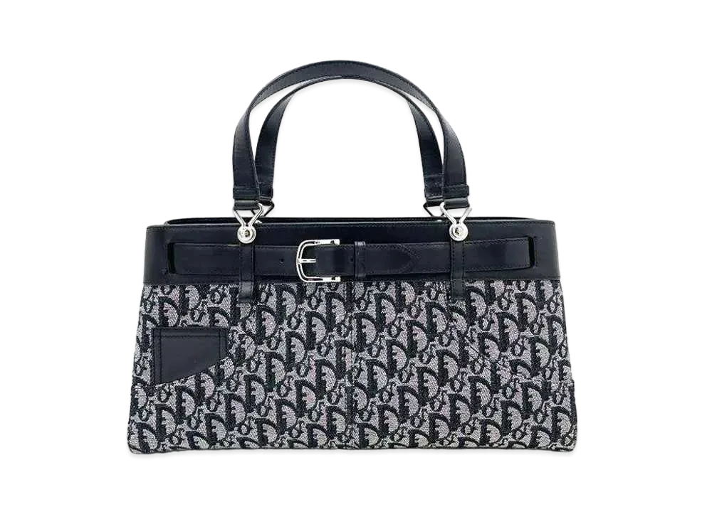 Dior Trotter Hand Bag "Black"