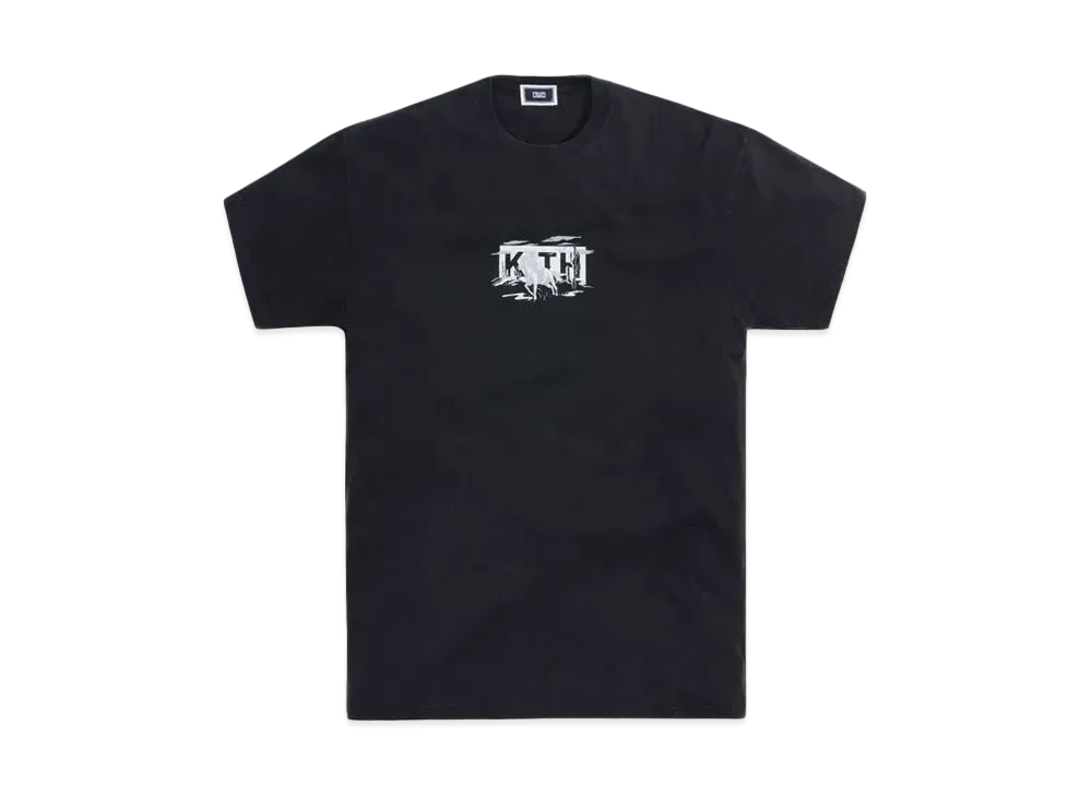 キス カウガール クラシック ロゴ ビンテージ Tシャツ "ブラック" 