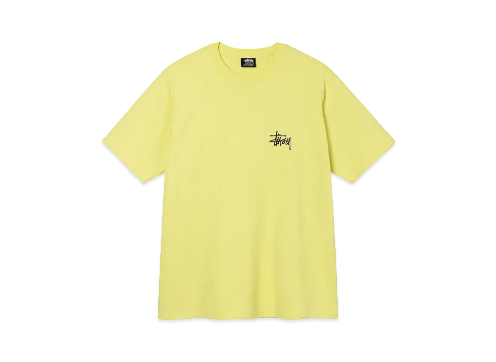 Stussy BASIC STÜSSY TEE "Yellow"